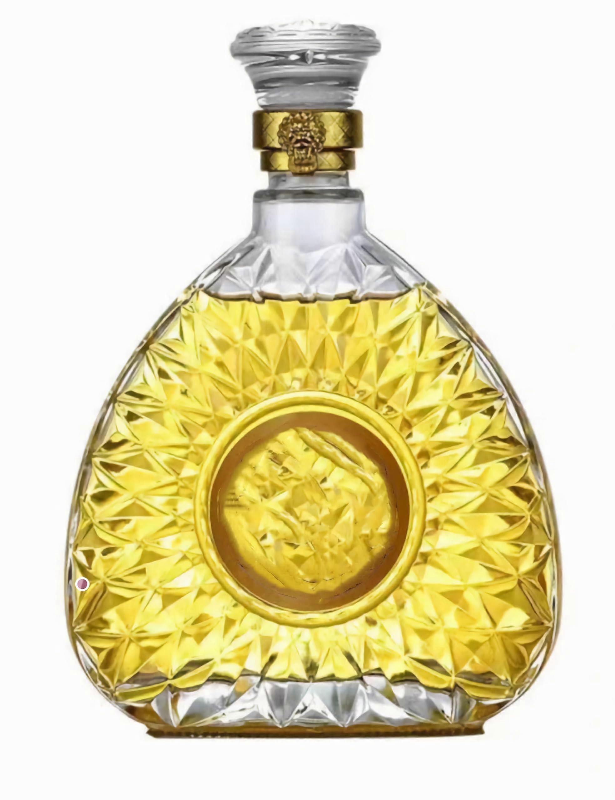 Glass Lead-Free Liquor Decanter for Home Bar Use - Crystal Clear, 750ml, Elegant Design, Ideal for Whiskey and Spirits