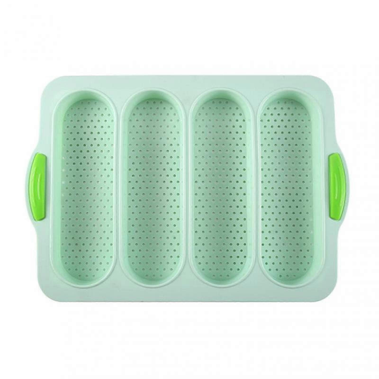 Silicone Baking Tray - Flexible French Baguette Bread Mold, Nonstick 4 Groove Cake Pan, 1 Piece, 04 Model