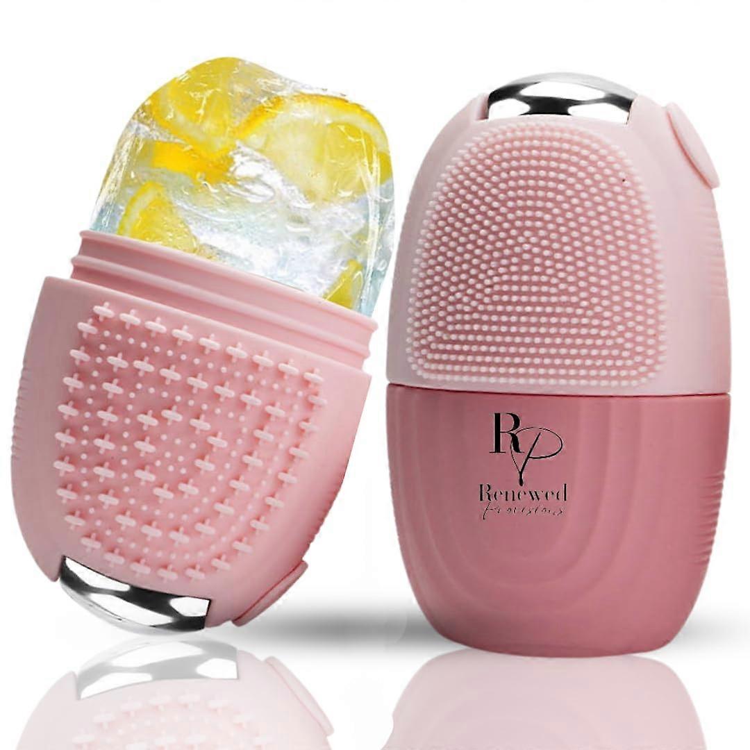 Ice Roller for Face, Cooling Ice Cylinder for Women, Puffiness Reduction and Skin Tightening Treatment, Skincare Routine Essential
