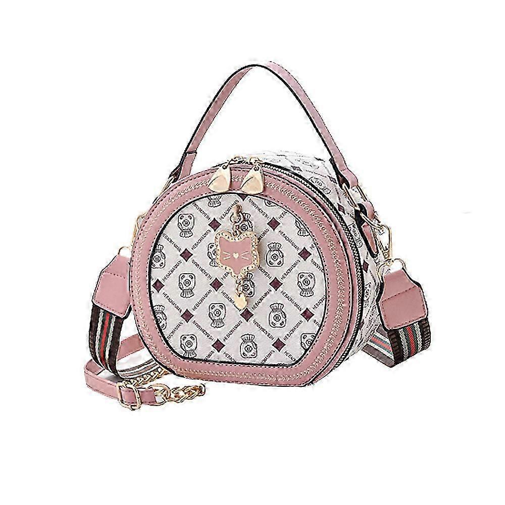 Cute Crossbody Bag Shoulder Bag For Women,Girls Messenger Bag Purse Pink