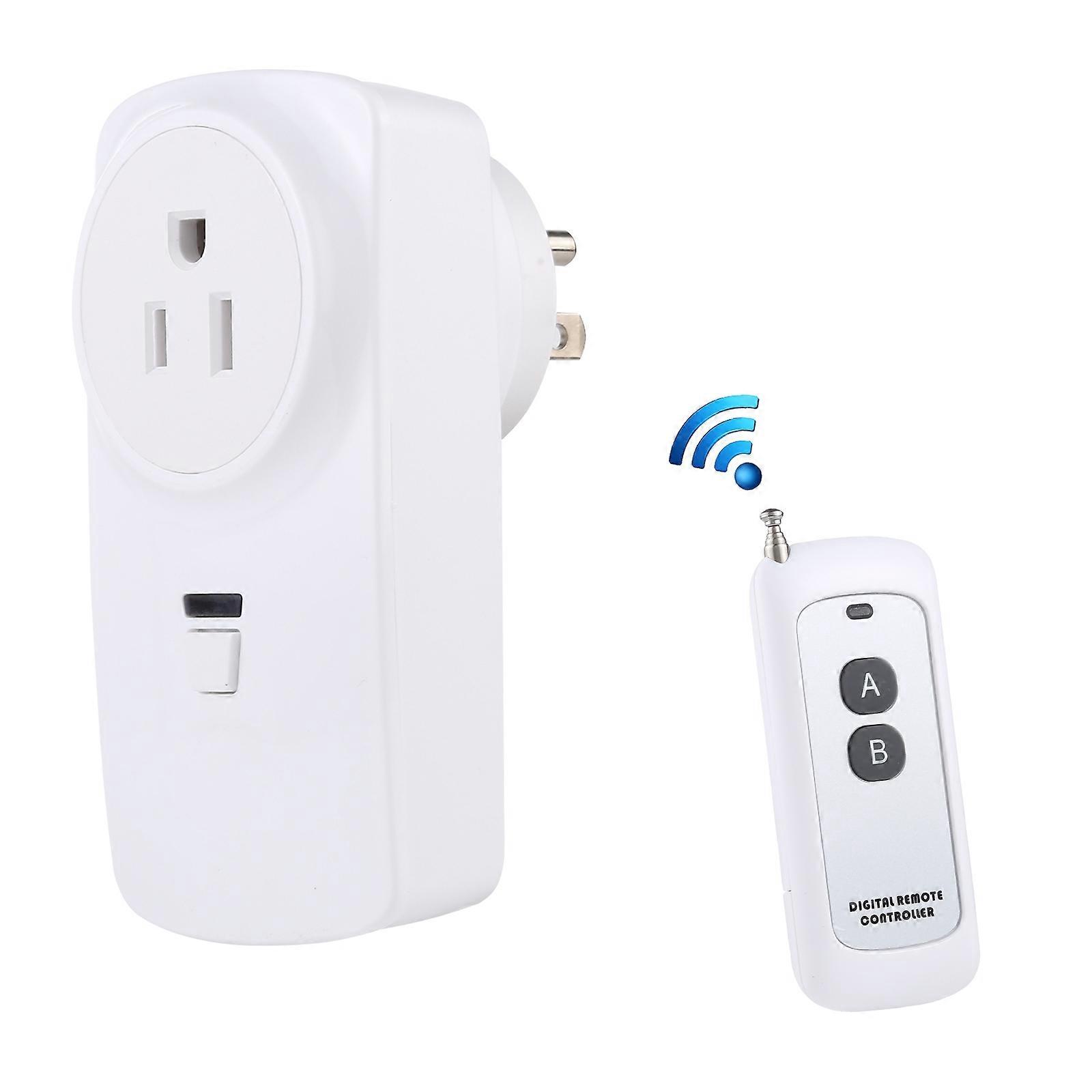 AK-DL220 220V Smart Wireless Remote Control Socket with Remote Control US Plug