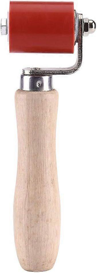 High-Temperature Resistant Silicone Roofing Hand Roller - 40mm Red