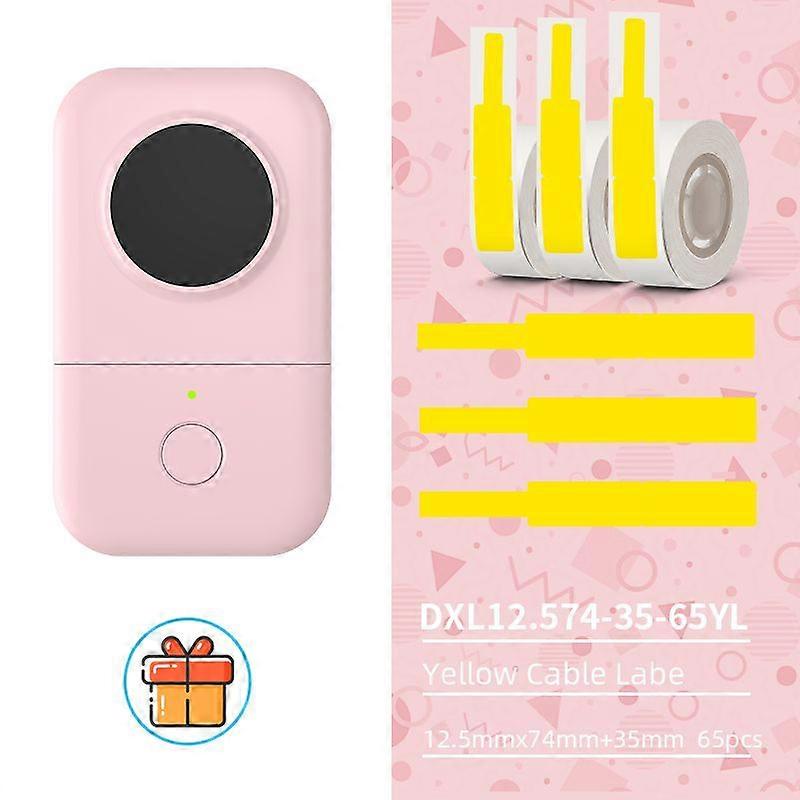 D30 Label Printer Wireless Mini Pocket Smartphone Label Maker Machine Direct Thermal Printer Rechargeable D30 Labeler