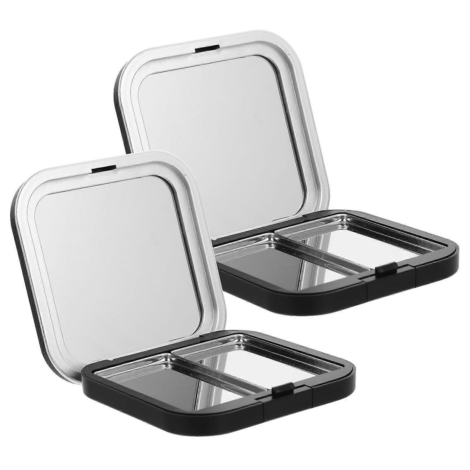 2pcs Empty Eyeshadow Palettes Makeup Eyeshadow Containers Empty Eyeshadow Boxes