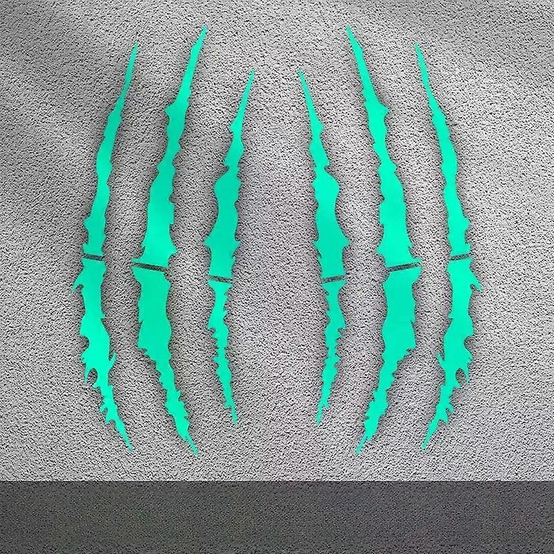 2 قطع دراجة نارية الوحش مخلب خدش ملصقات DIY موتوكروس خوذة الجسم الفينيل الشارات لبي ام دبليو KTM كاواساكي ياماها سوزوكي هوندا