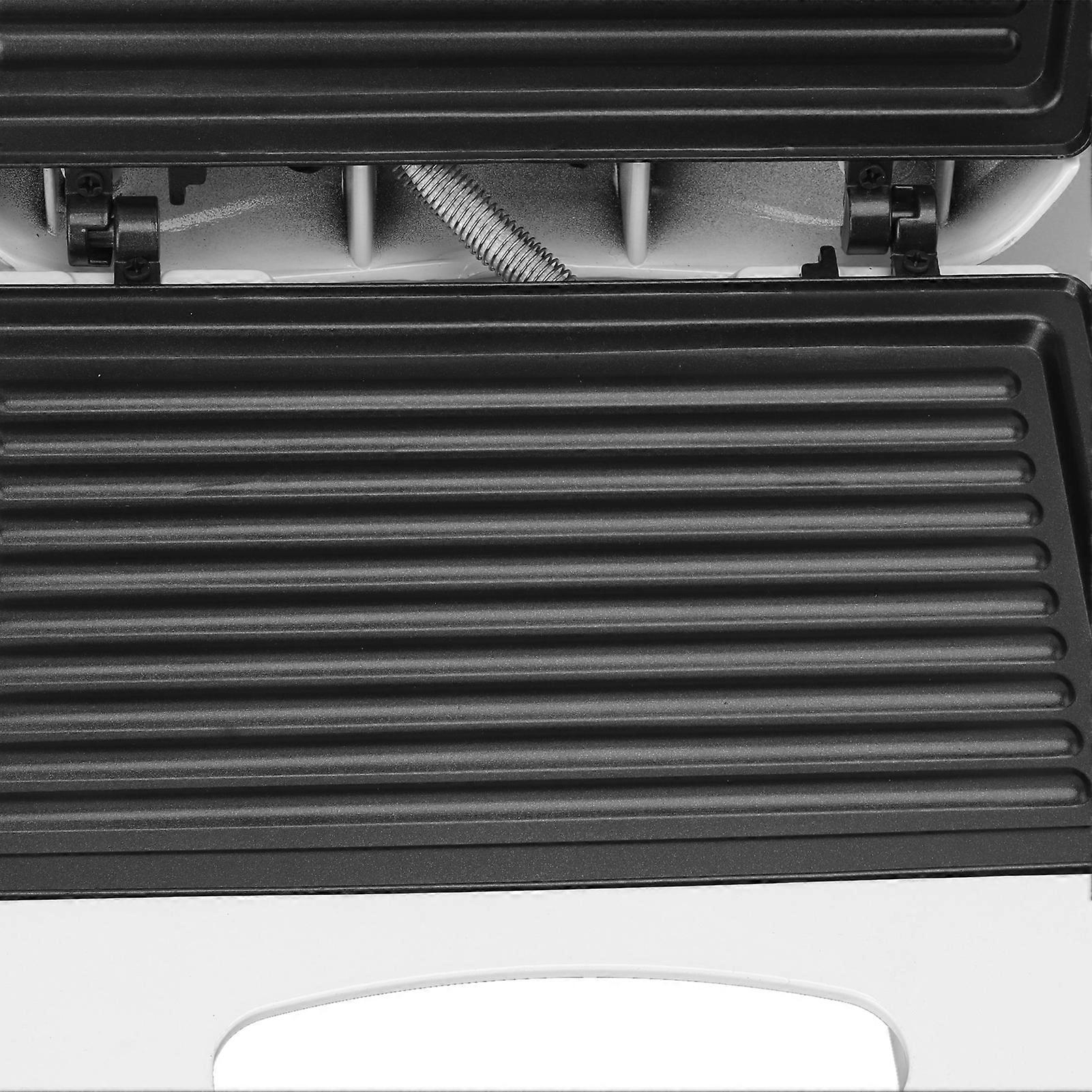 Maker Electric Panini Press Sandwich Toaster Grilled Cheese Machine with Nonstick Plates for Breakfast 750W