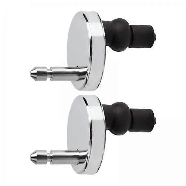 2x Premium Toilet Seat Hinge Installation - Effortless Assembly And Sturdy