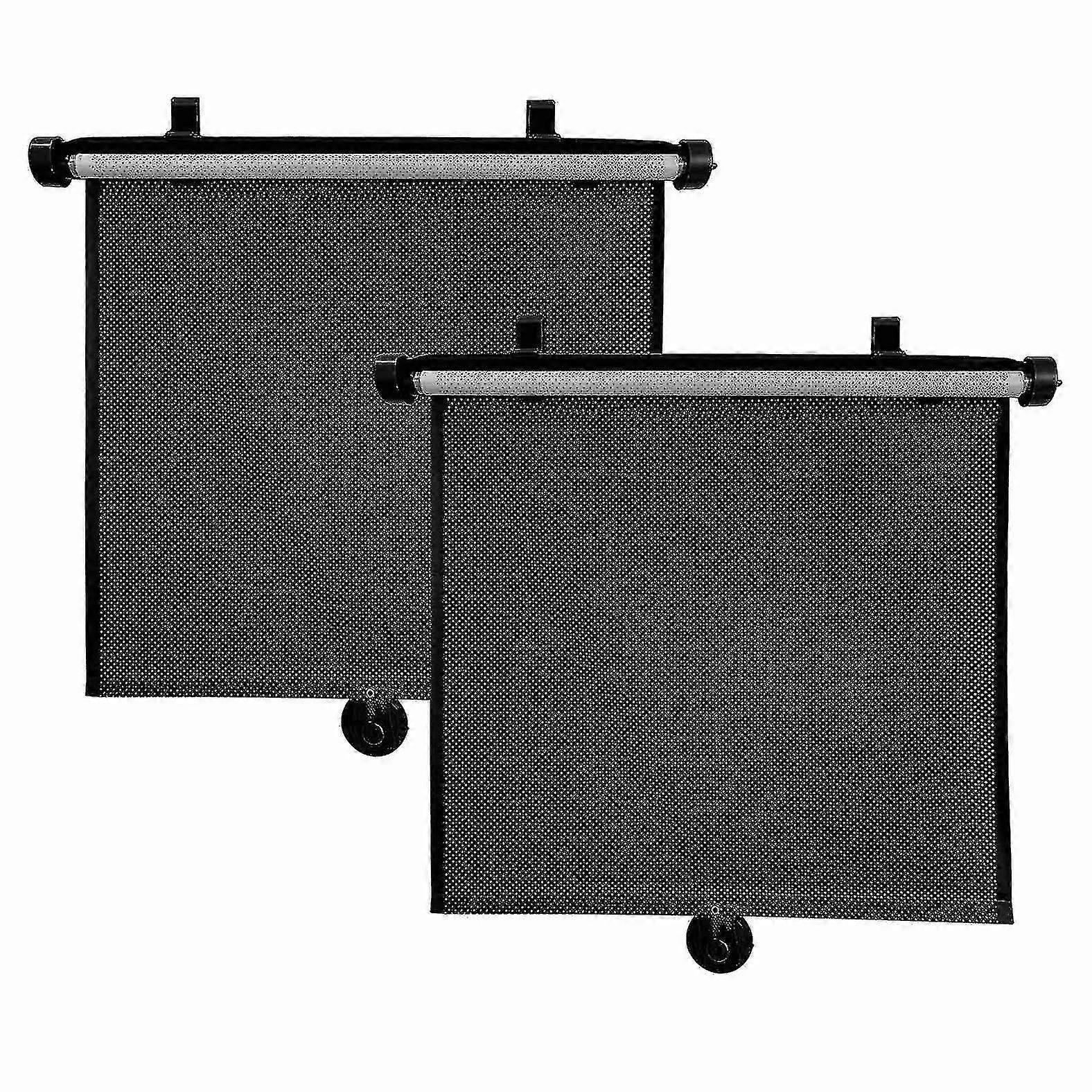 2pcs 40x45cm Protection Car Retractable Car Shade Side Sunproof Car Cover Sunshade Window Cover Cur