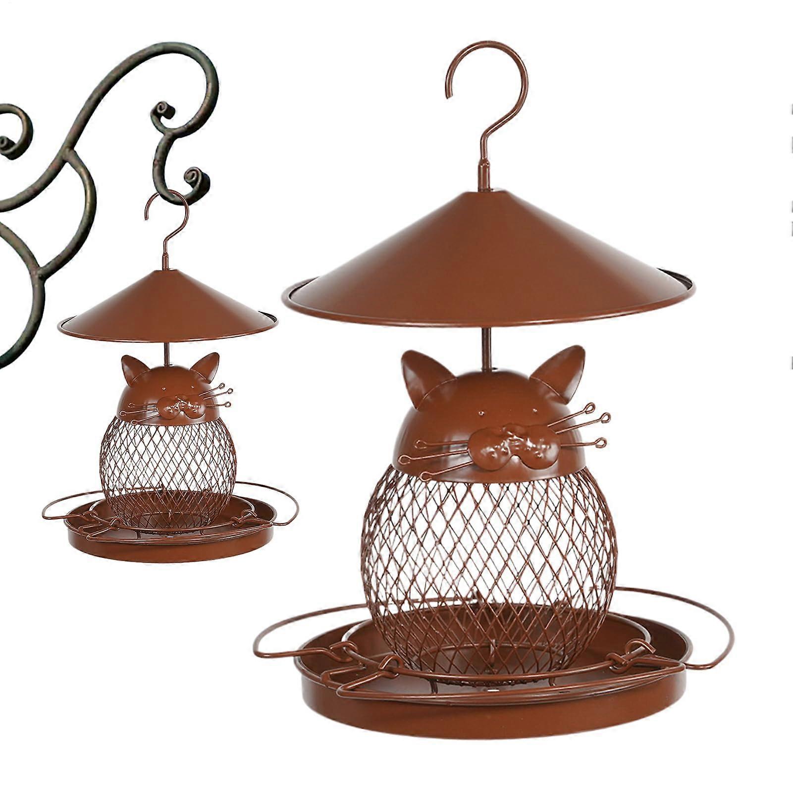 Antisquirrel bird feeder, weatherresistant feeding station for balcony garden