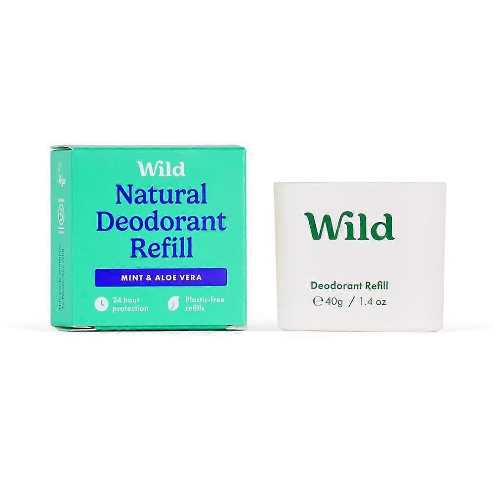 Wild Men's Mint & 芦荟补充装 40g