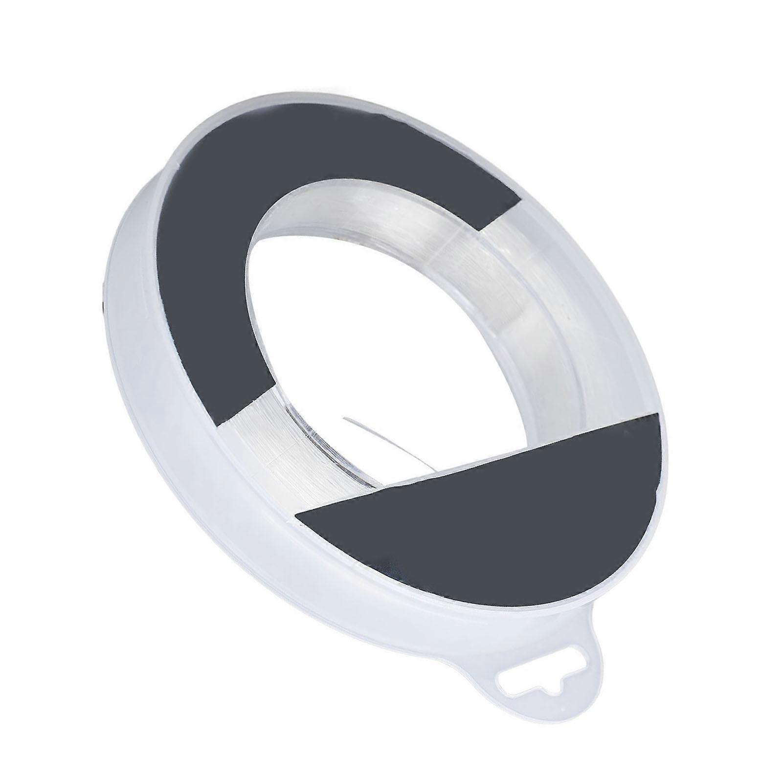 Clear Fishing Line 328FT Nylon Strong Fishing Line Beading String for Saltwater and Freshwater No.18 