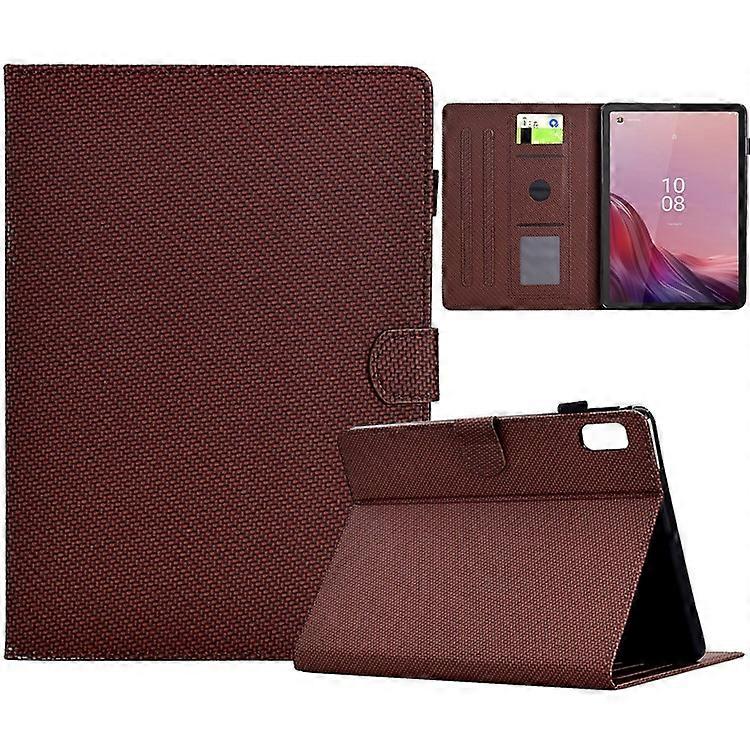 Compatible pour Lenovo Tab M9 TB-310FU Case Card Slots Housse de tablette en cuir avec vue sur support