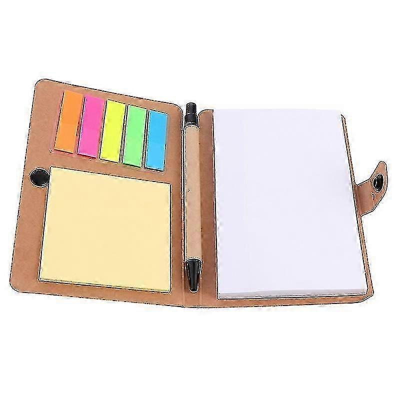 15X10.2cm Khaki Sticky Notes 1 Set Multifunctional Sticky Notes Notepad Practical Memo Pad Note Pape