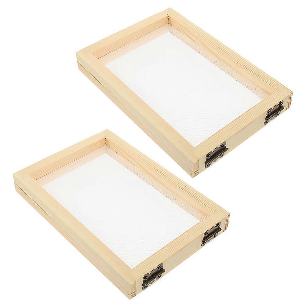 Family DIY Papermaking Mold, Enjoy Crafting Together, Strong Screen Mesh Tool