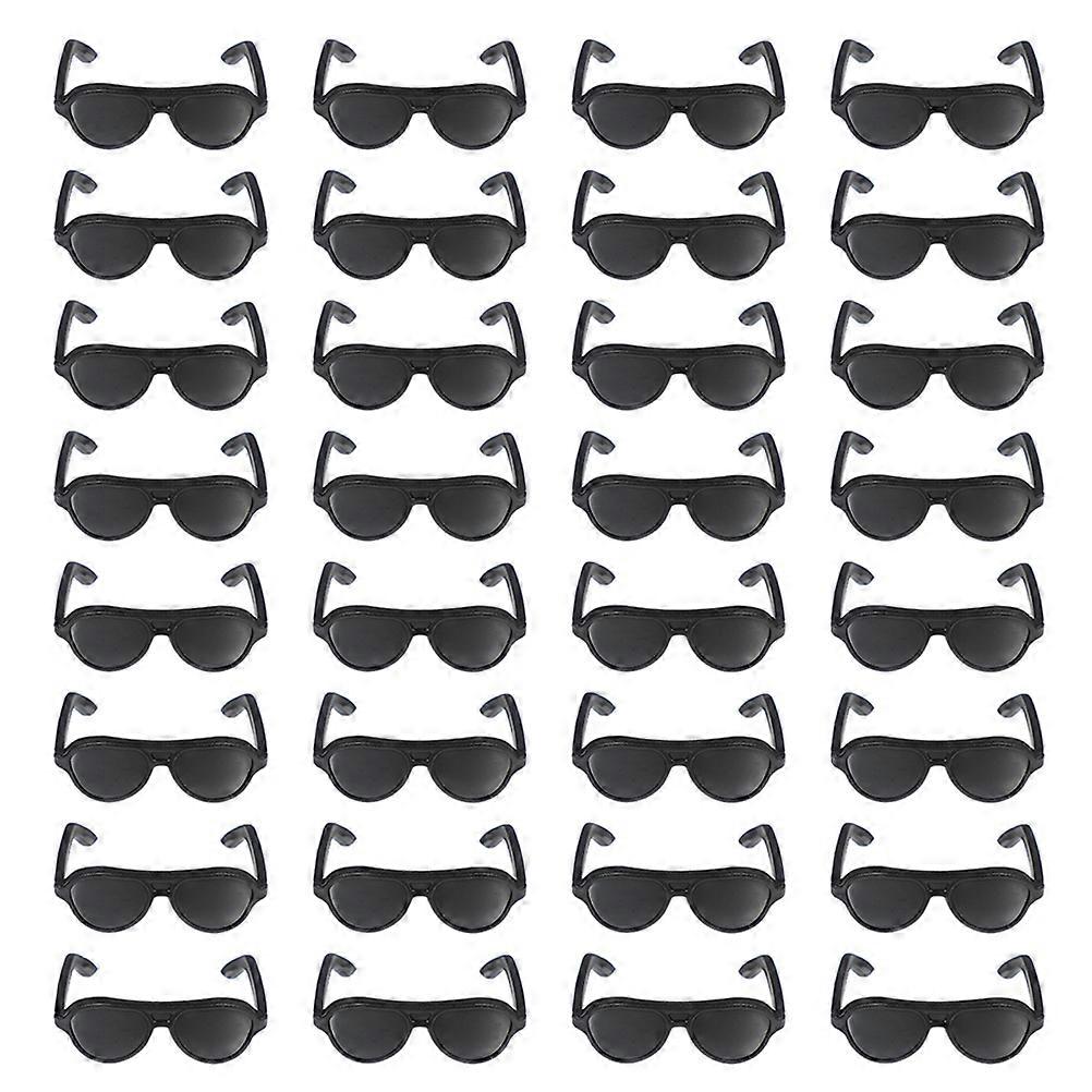 كرافت نظارات شمسية صغيرة دمية اكسسوارات عيد ميلاد هدية عيد الطفل هدية بلاستيك خفيف الوزن 120 قطعة