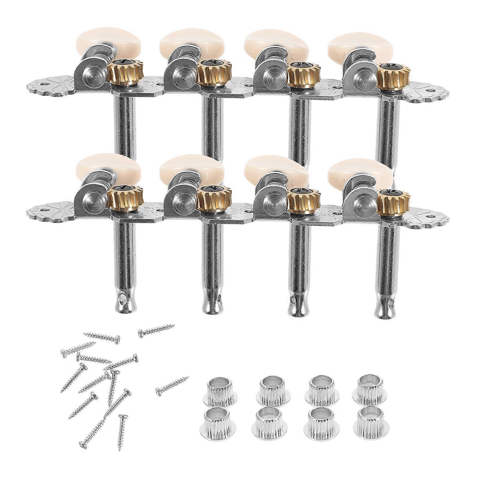 Acoustic Guitar Tuning Pegs Set   Lightweight Easy Install Tuner Accessories for String Mandolin & Guitars, Perfect for Beginners & Professionals