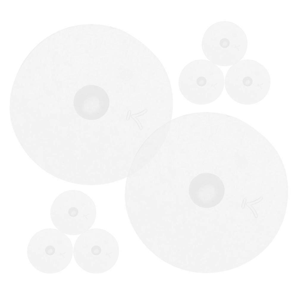 Silicone Replacement Gasket Rice Cooker Exhaust Valve Gasket Kitchen Use Round Shape Simple Style 10Pcs