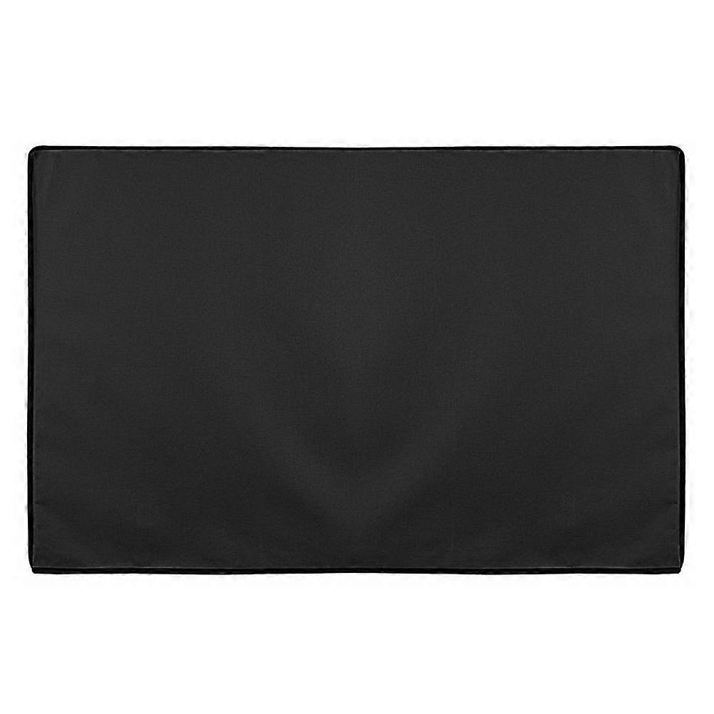 テレビカバー防水屋外テレビプロテクターカバー40-42インチテレビブラックスクエアシームレスデザイン1個用