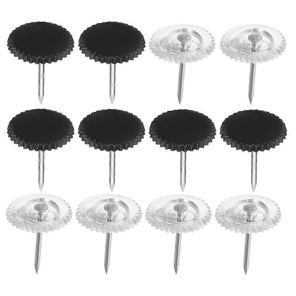 Office Thumb Tacks Decorative Push Pins for Cork Boards Lightweight Compact for Maps Notices DIY Projects 200pcs