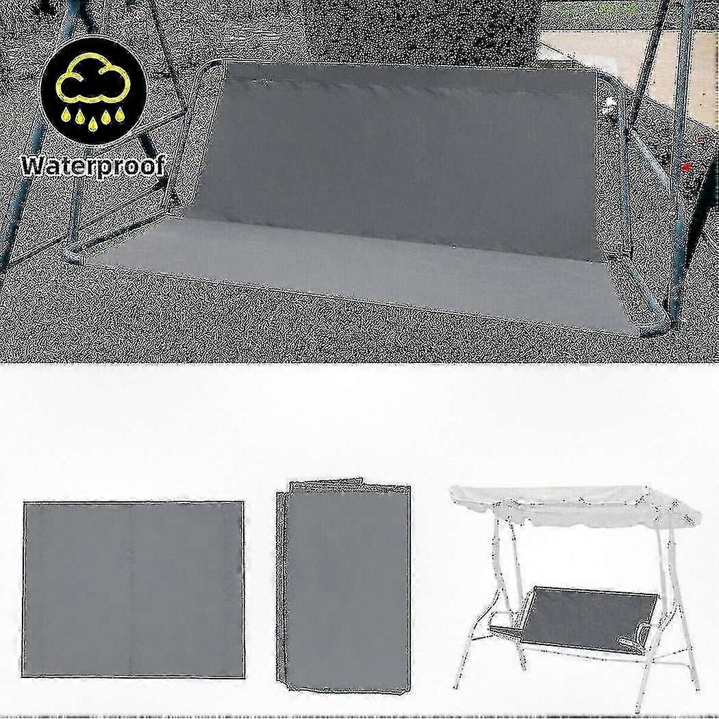 غطاء مقعد متأرجح بديل لمقعد متأرجح للحديقة وأرجوحة شبكية ، يناسب 2 أو 3 مقاعد ، ملحق أثاث خارجي متين