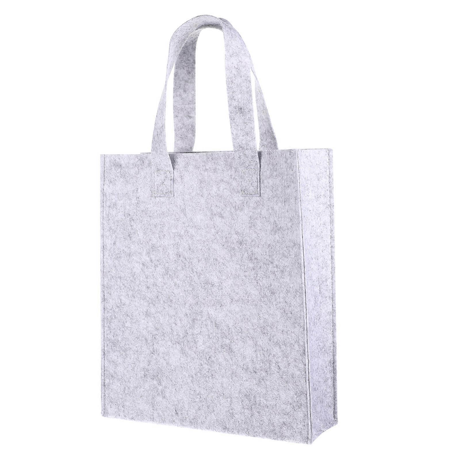 Large Capacity Simple Tote Bag Handheld Pouch Practical Design 1Pack