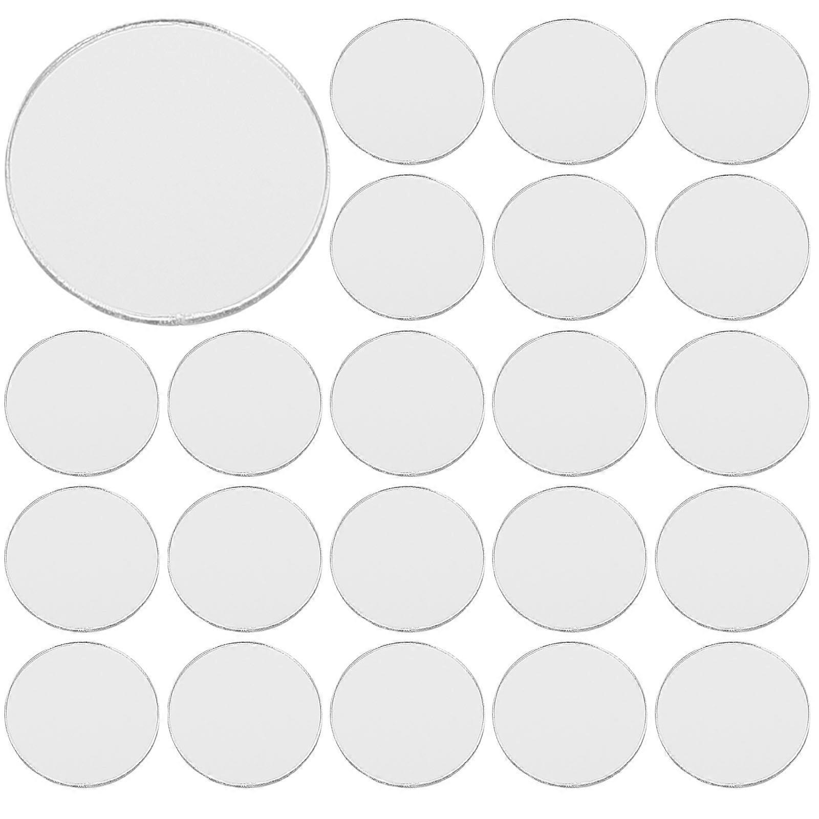 Self-Adhesive Mirror Wall Sticker Simple Design 200Pcs