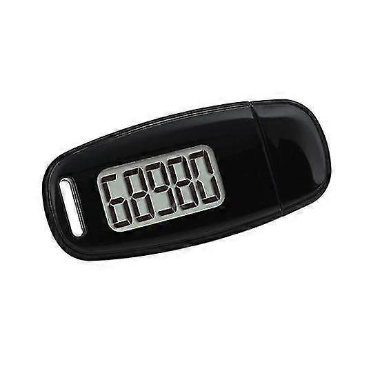 3D Pedometer Large Display High Accurate Rechargeable Compact Size Portable Daily Target Monitor Step Counting Device