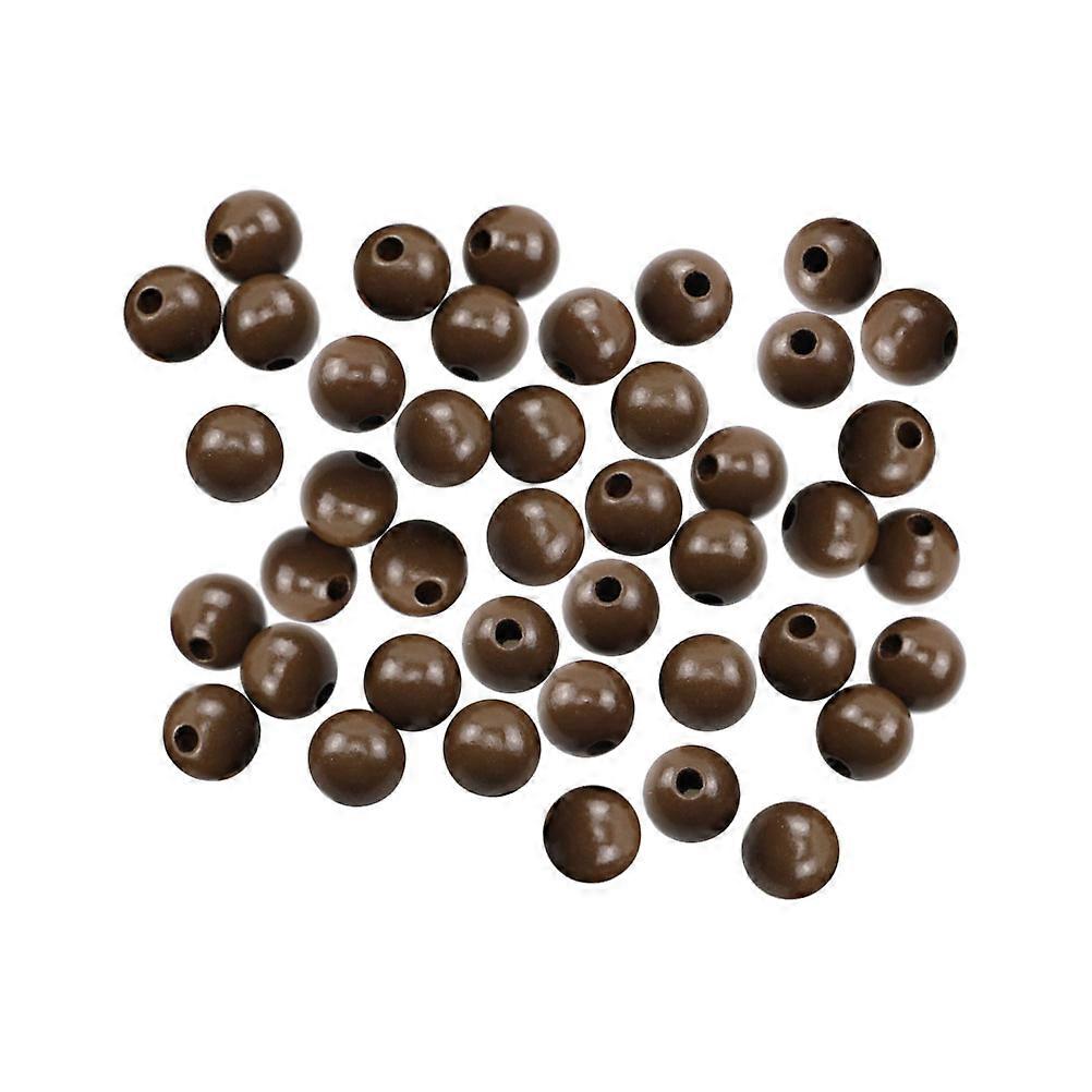 Takı Yapımı İçin Spacer Boncuk DIY Ahşap Boncuklu Gevşek Boncuk Ahşap Boncuk Çelenkler İş Arkadaşları 100 Adet