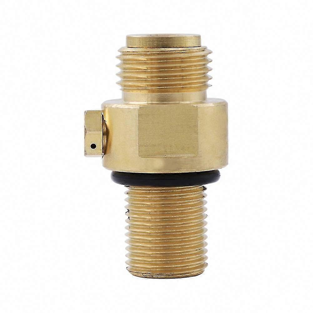 M18x1.5 CO2 Valve Adapter for Soda Machine - Replaceable Transverter & Valve - Compatible Replacement Part