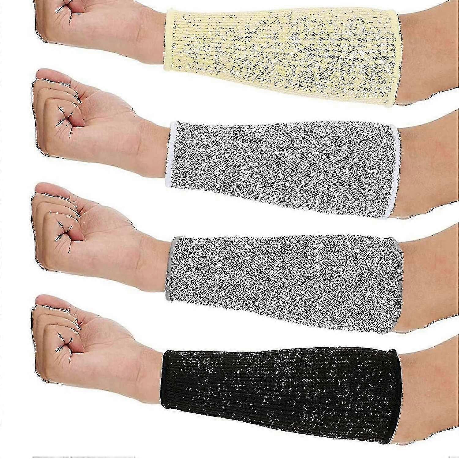 薄い肌のための切り傷や火傷に強いスリーブアーム保護(4ペア)