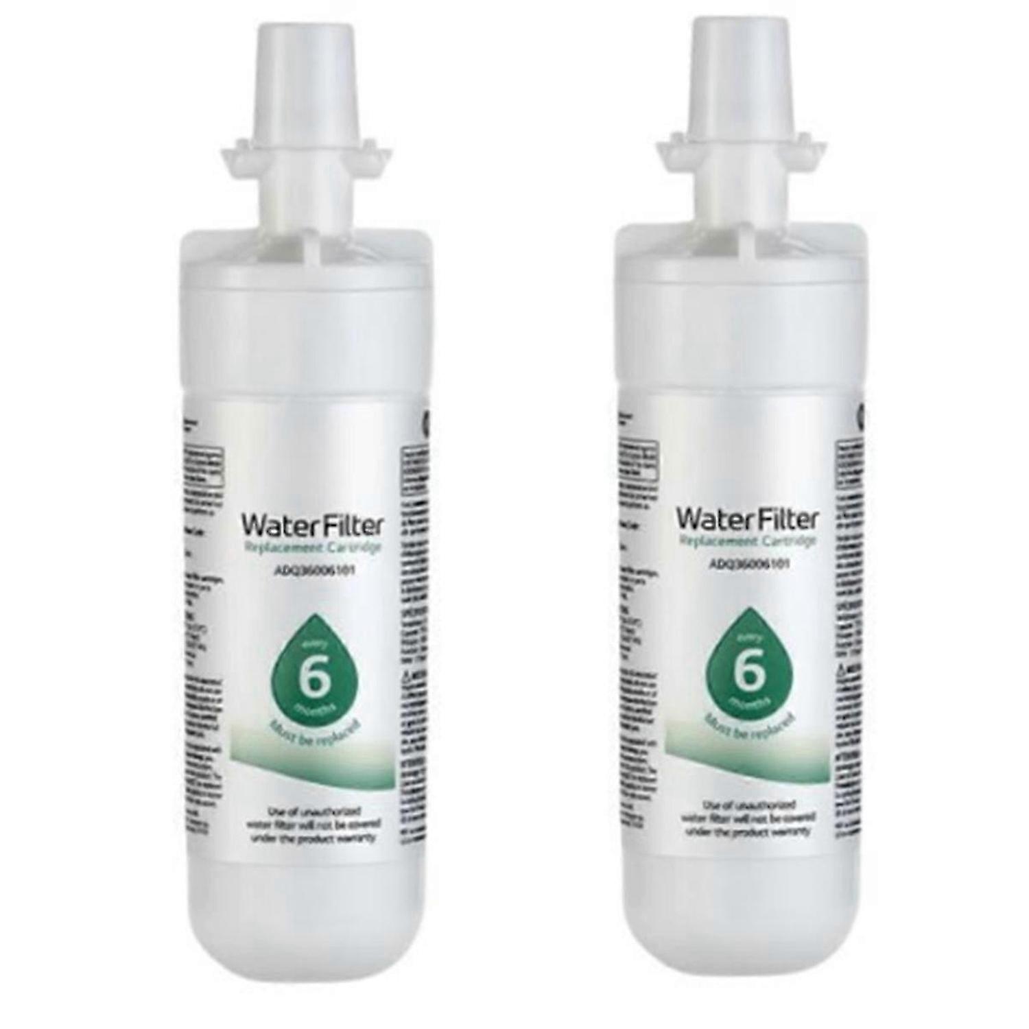 2 Pcs LT700p Refrigerator Water Filter for 9690/ LT700P Compatible with ADQ36006101 LFX28968ST LFXS3
