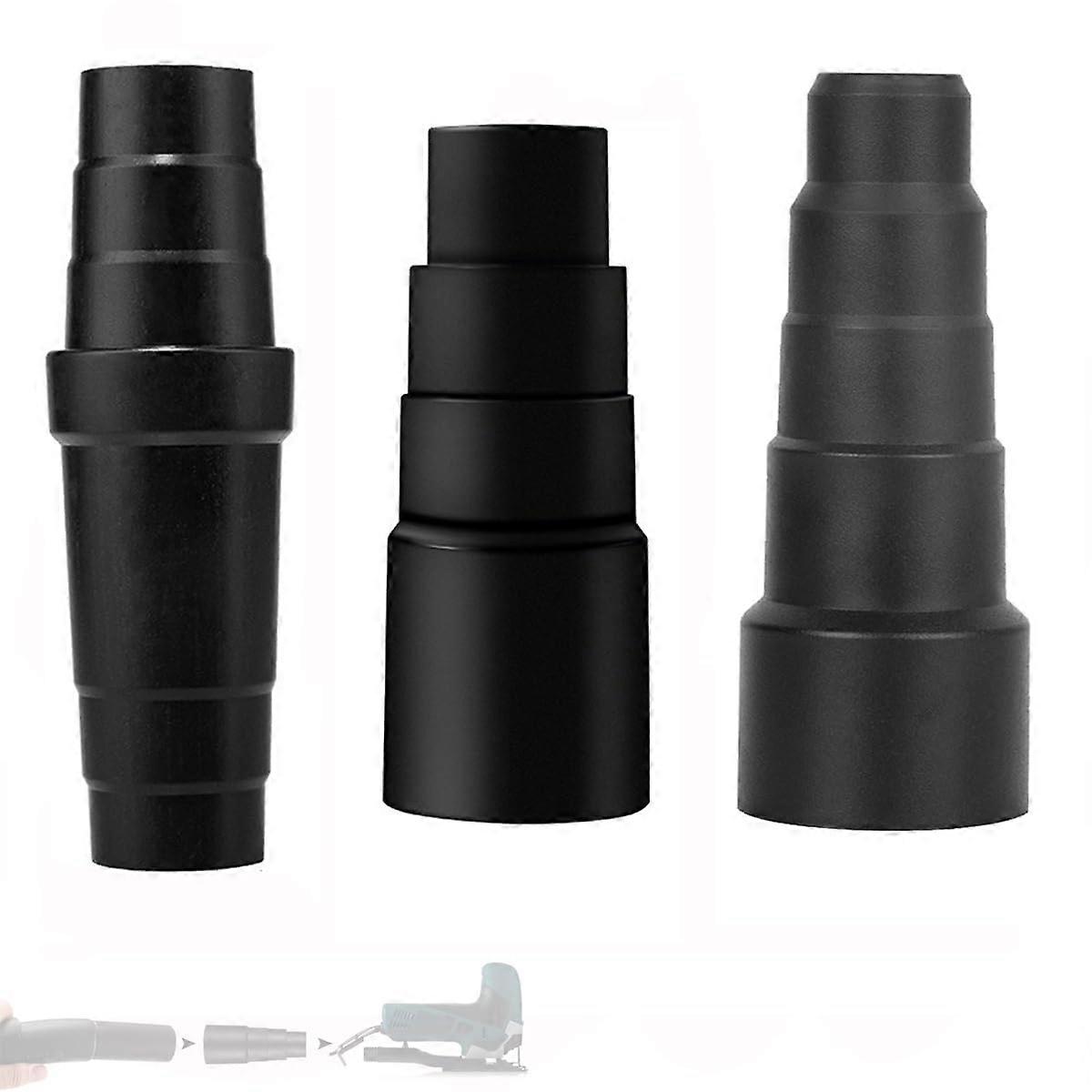 Universal Hose Adaptor - Rubber Vacuum Cleaner Hose Reducer, 32mm to 38mm, Compatible with Various Models, Pack of 3