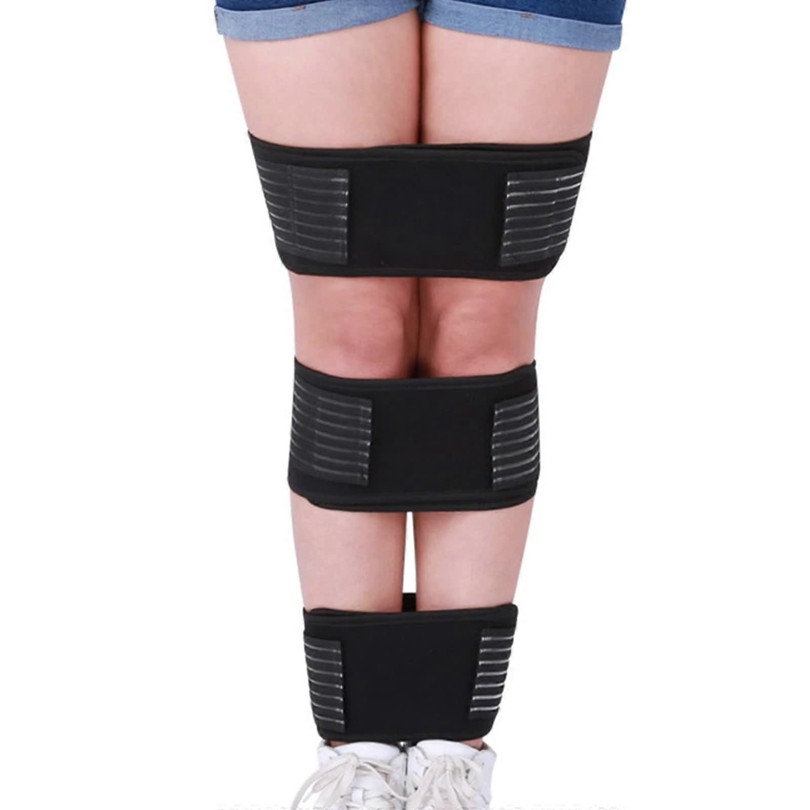 Leg Correction Belt, Pack of 3, O/X Type Leg Extension Straps, Posture Correction Band, Professional Leg Extension Belt for Adults, Blue