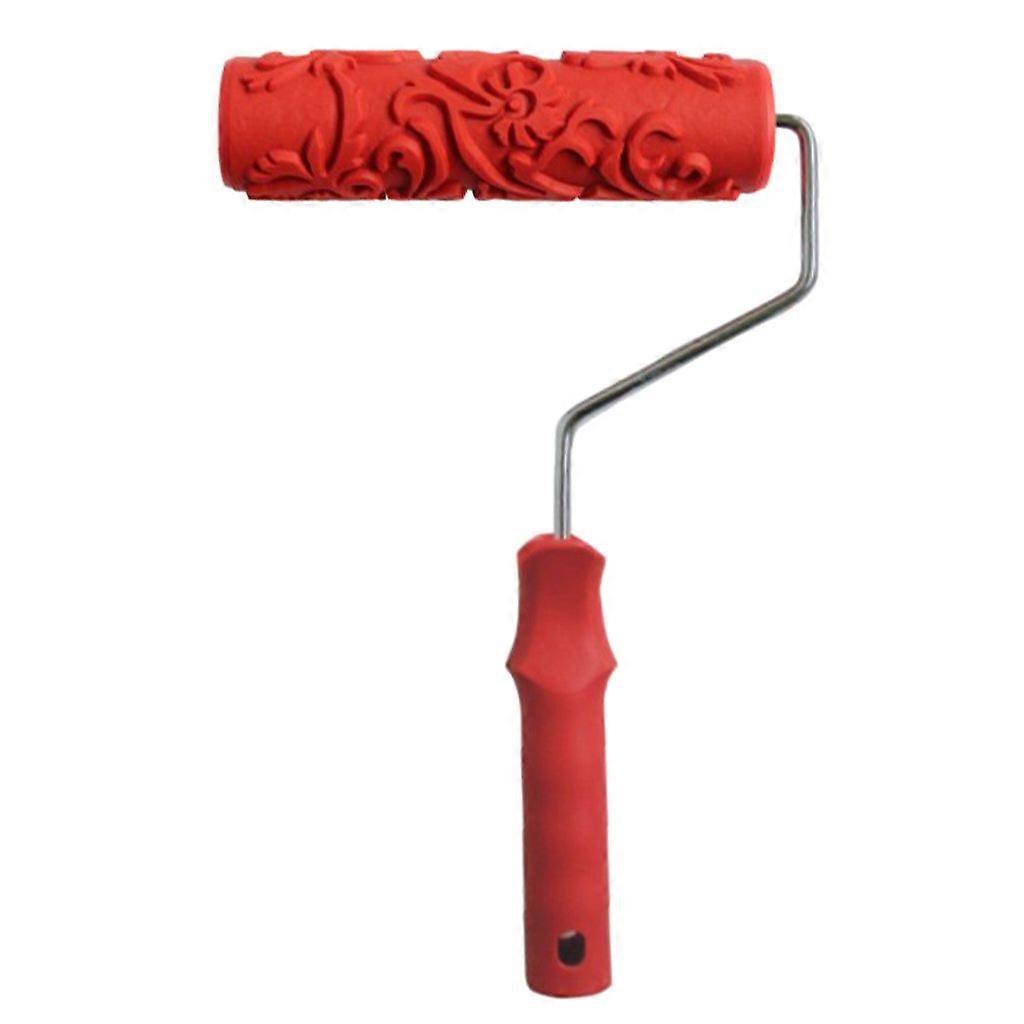 7 Inch DIY Embossed Painting Roller, Structure Roller With Pattern, Pattern No. 5