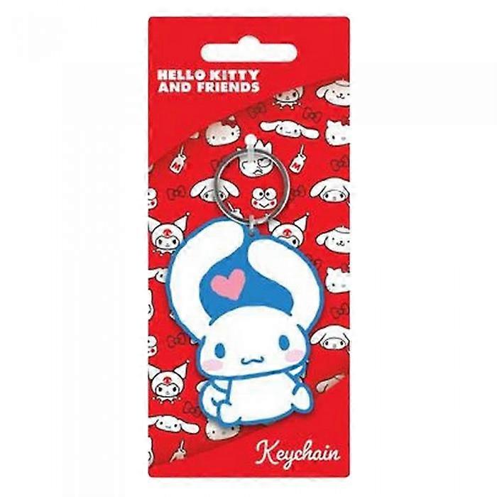 Hello Kitty Got Heart Cinnamoroll Keyring