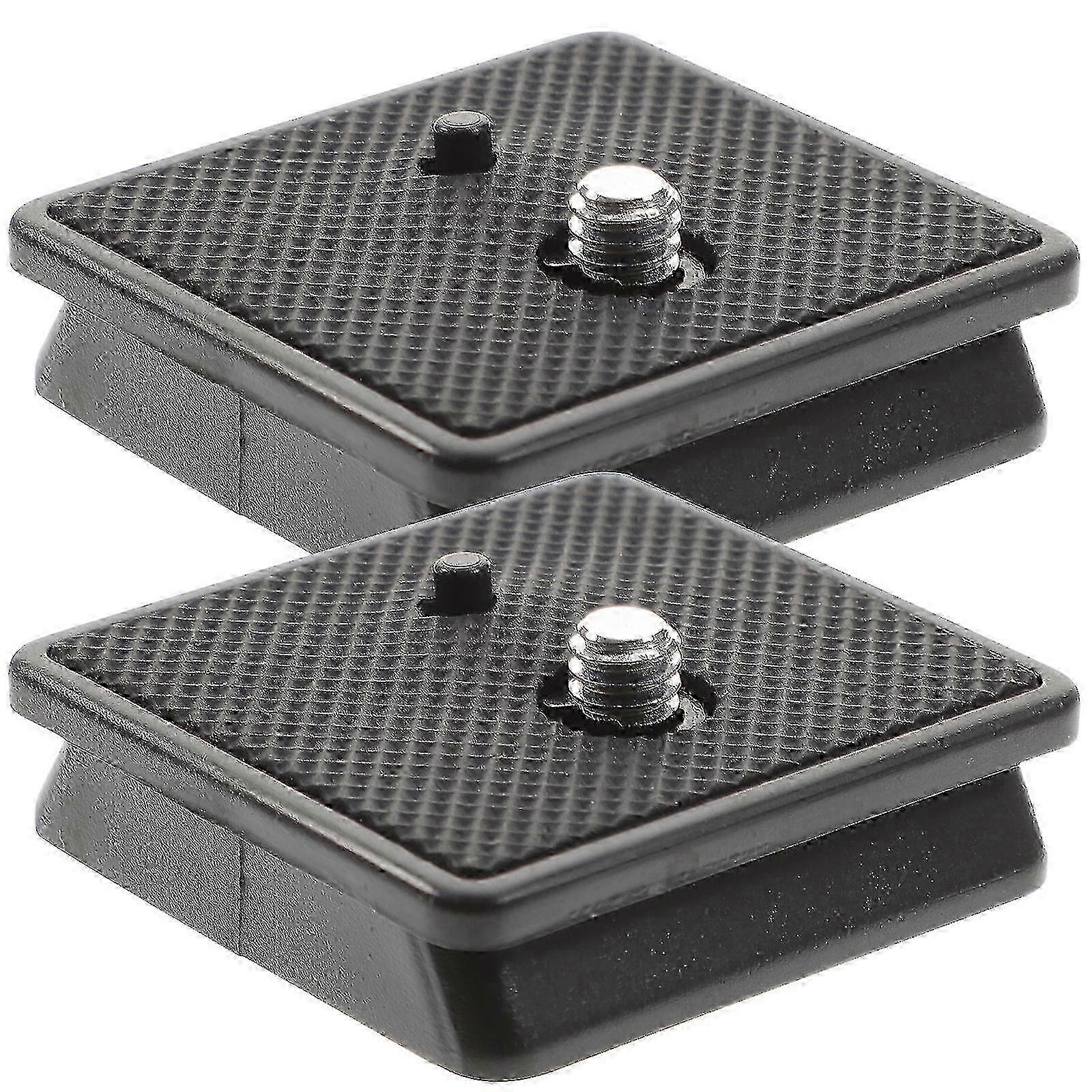 2pcs Tripod Mount Quick Release Plate with 1/4 Inch Screw for Camera Mount