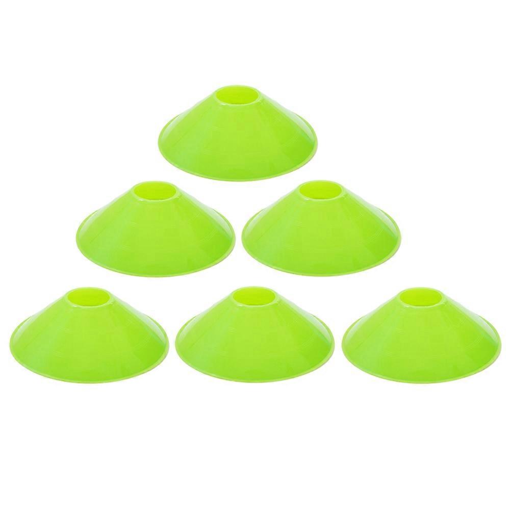 Cônes de pratique Sports Football Équipement d’entraînement Bouche ronde Polyéthylène pour entraîneurs 10Pcs