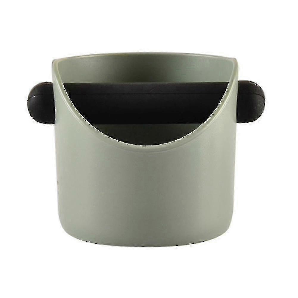 Espresso Knock Box Anti-Slip Shock-Absorbent Coffee Grounds Bin Detachable Waste Container