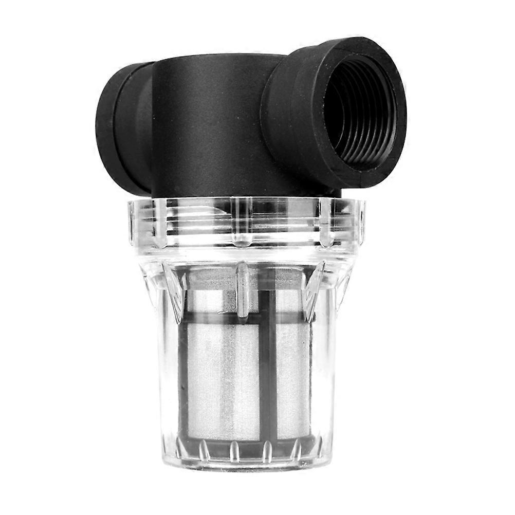 Water Filter Pipe Transparent Purifier Nylon Material For Water Pipe Filtration 12.2 X 8.9 X 8.9Cm 1Pack