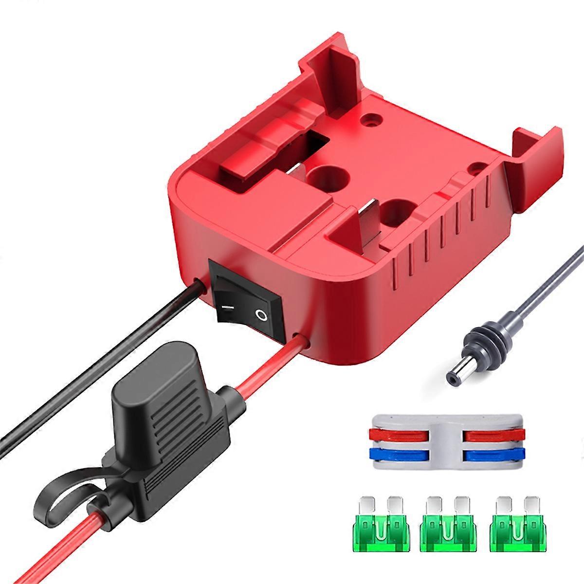 For Mini Power Cable 2M for Battery Charger Adapter to DC Power 18AWG Cable Cord Plug