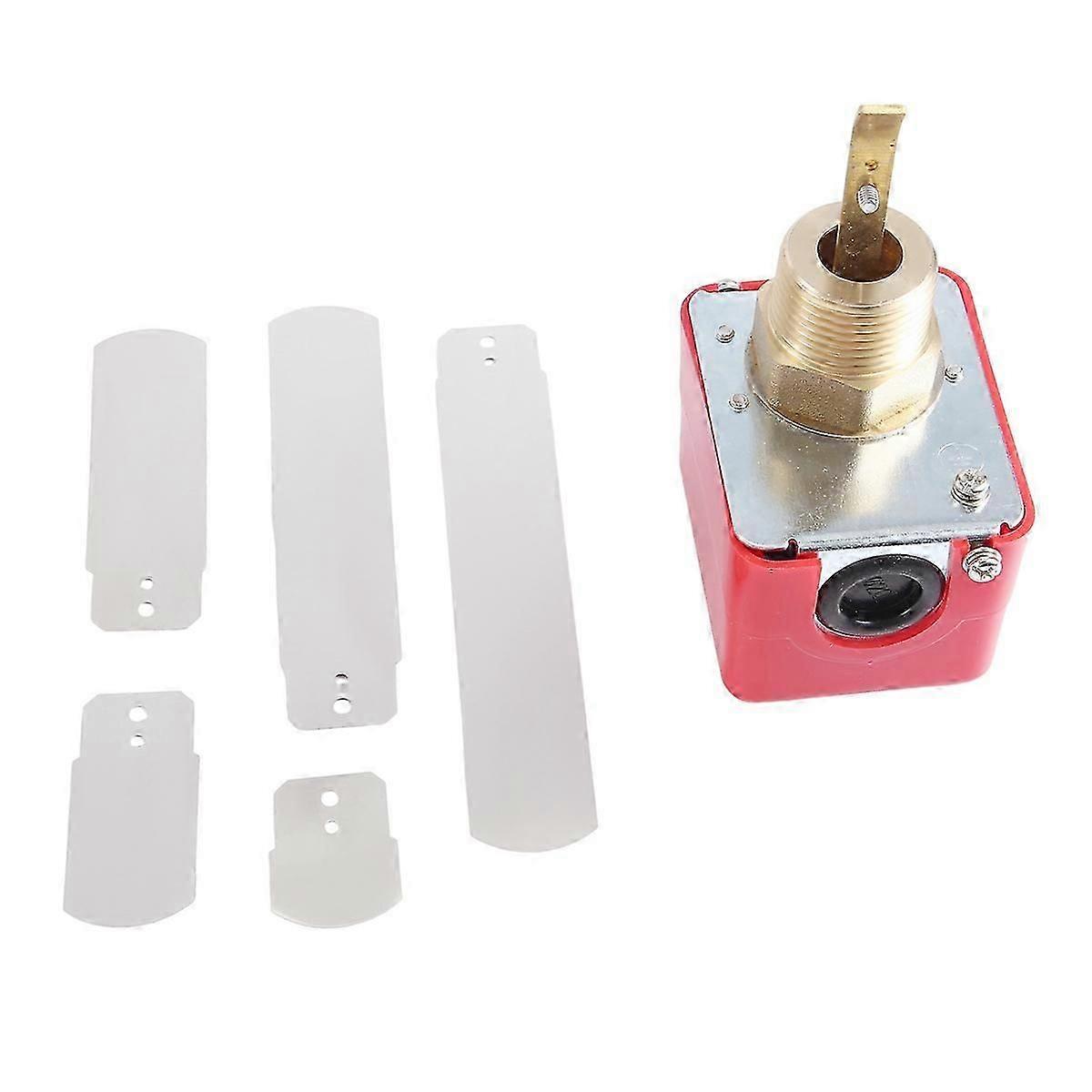 AC 220V 15A Male Thread SPDT Water Paddle Flow Switch HFS-25