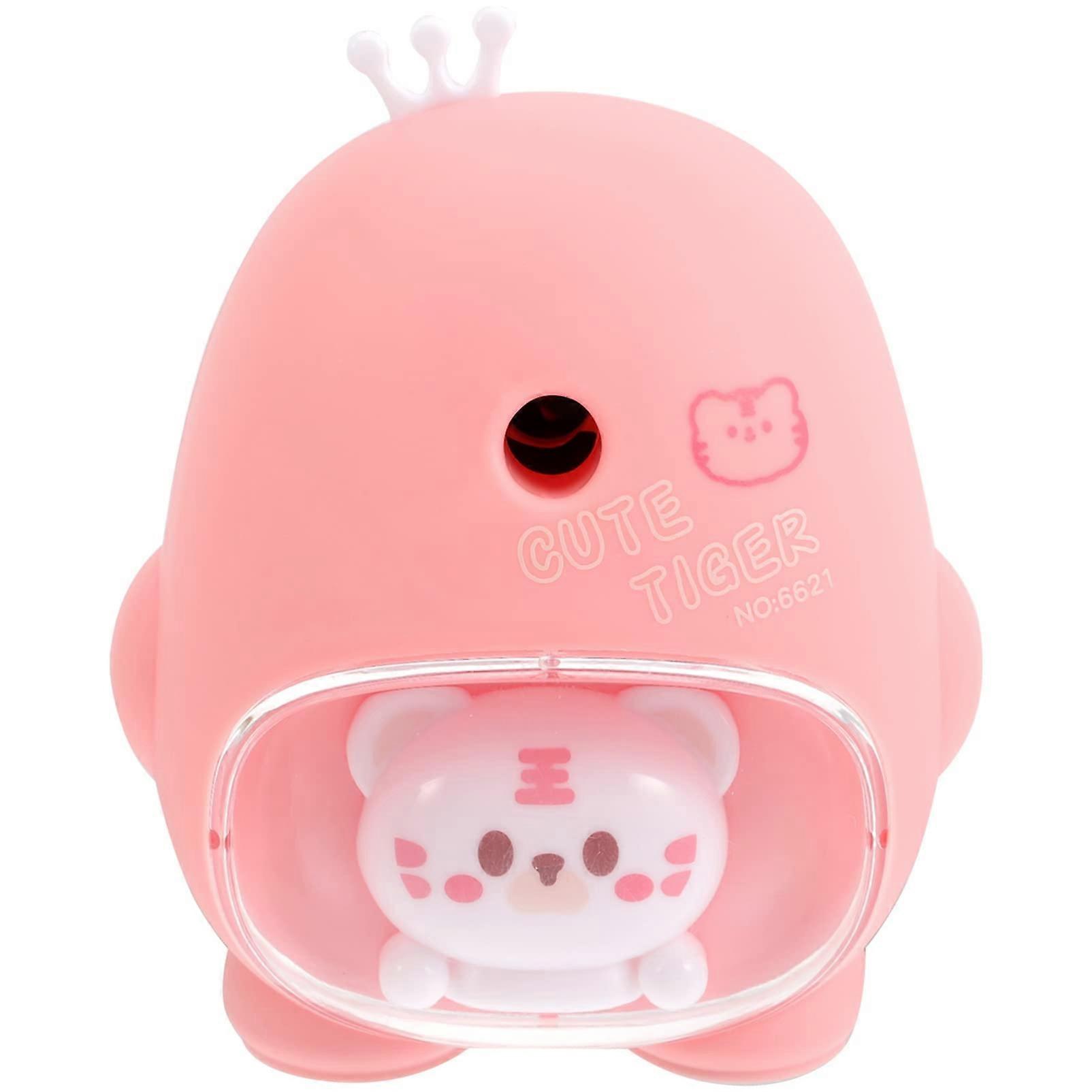 Pencil Sharpener With Cartoon Colorful Aesthetic For The Classroom