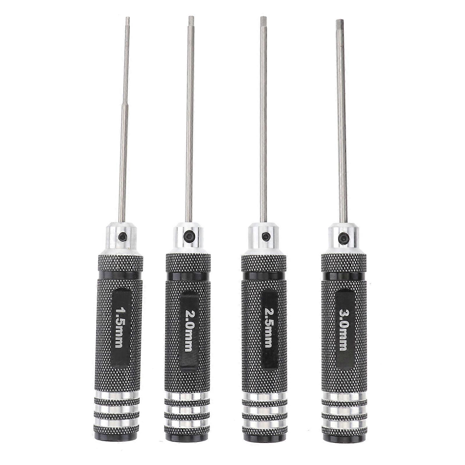 Driver Tool Electricians Tools Sets High-Speed Steel For Model Airplane Maintenance 4Pcs