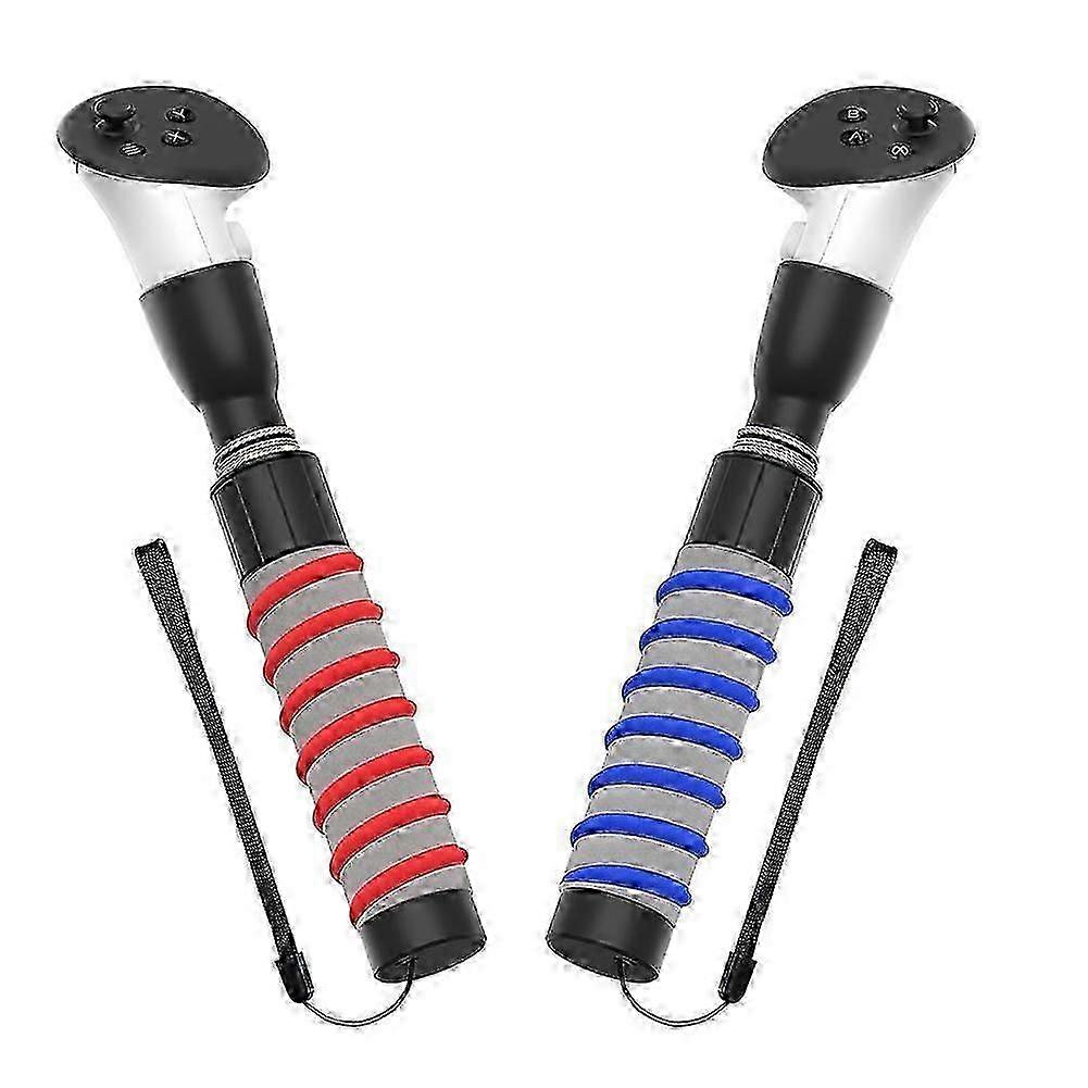 VR Sticks Controller Grips Enhance VR Game Experience for Beat Saber Gorilla Tag VR Games for Meta Q hwy