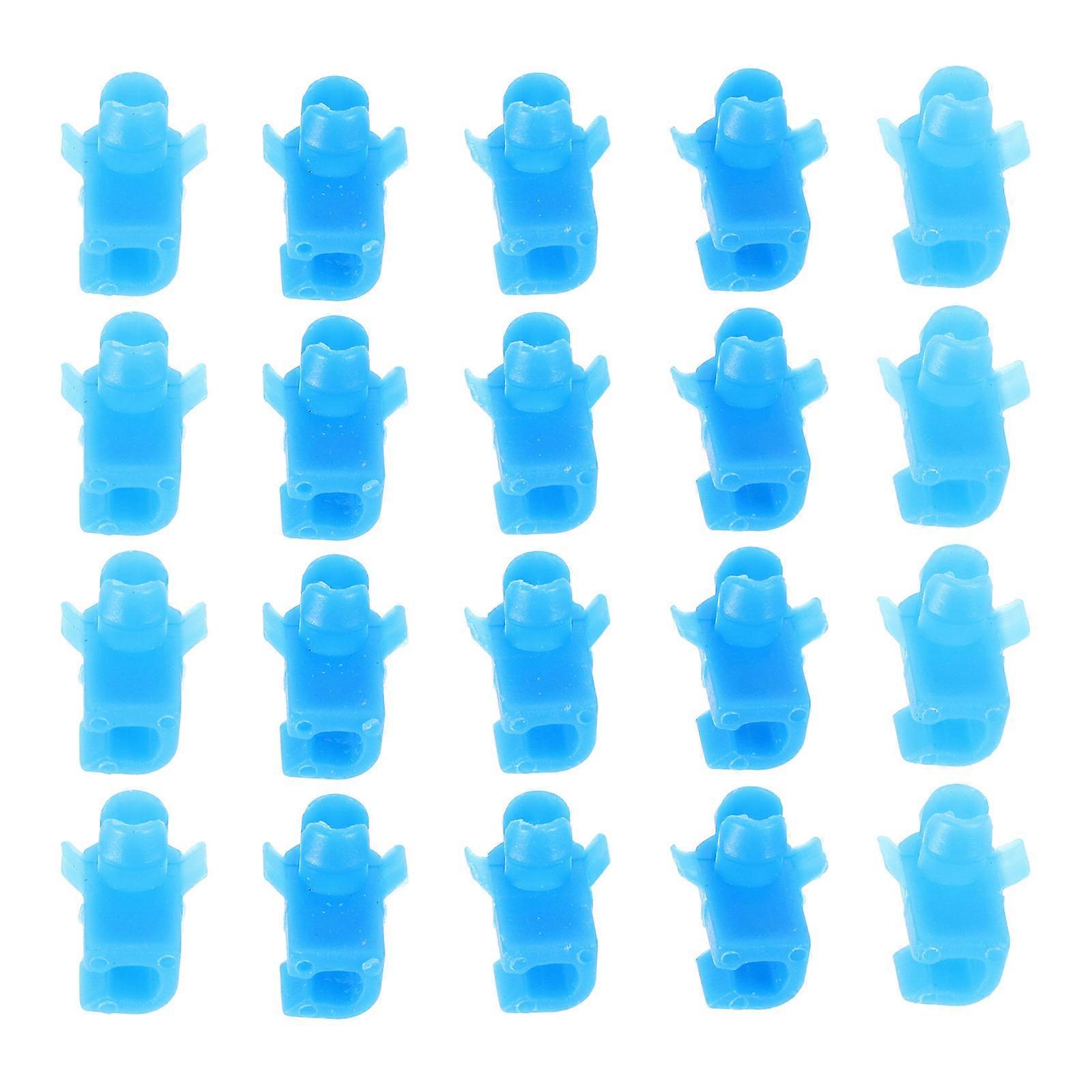 20pcs Car Door Lock Latch Plastic Buckles Durable Replacement for Central Compatible Models
