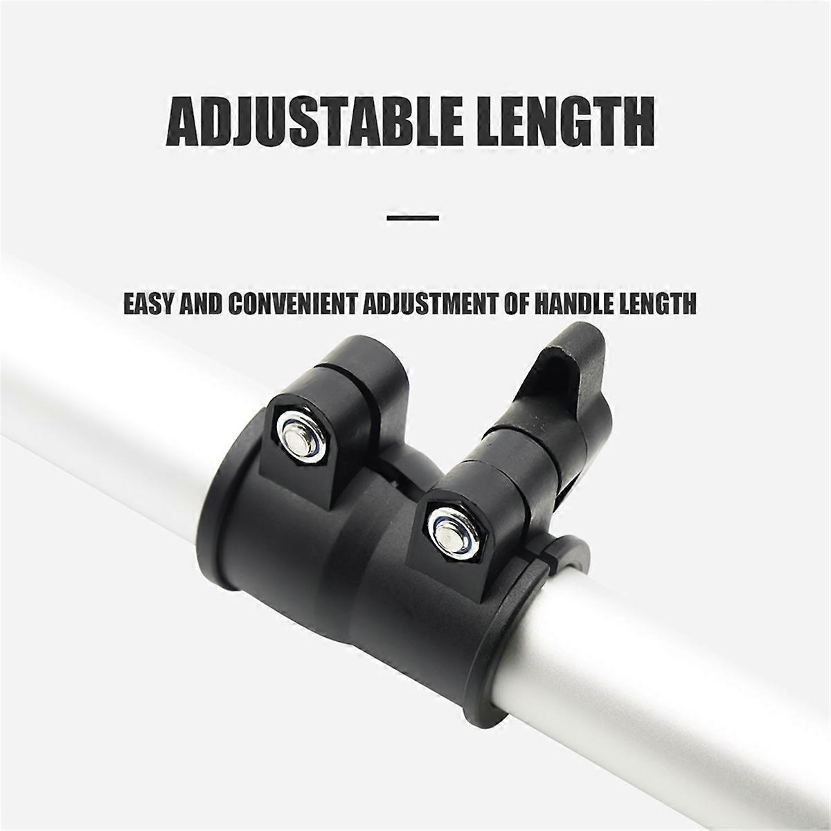 Outboard Motor Extended Joystick Tiller Extension Handle Telescopic 24 to 43.3in/61 to 100cm