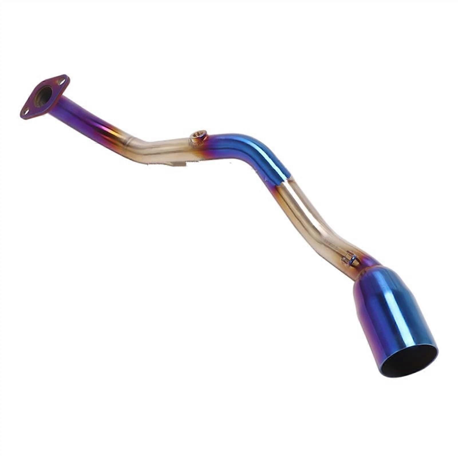 Exhaust System Motorcycle Exhaust System Modify Muffler Front Link Pipe For NMAX125 For NMAX155   Complete Exhaust System (Size: Type B)