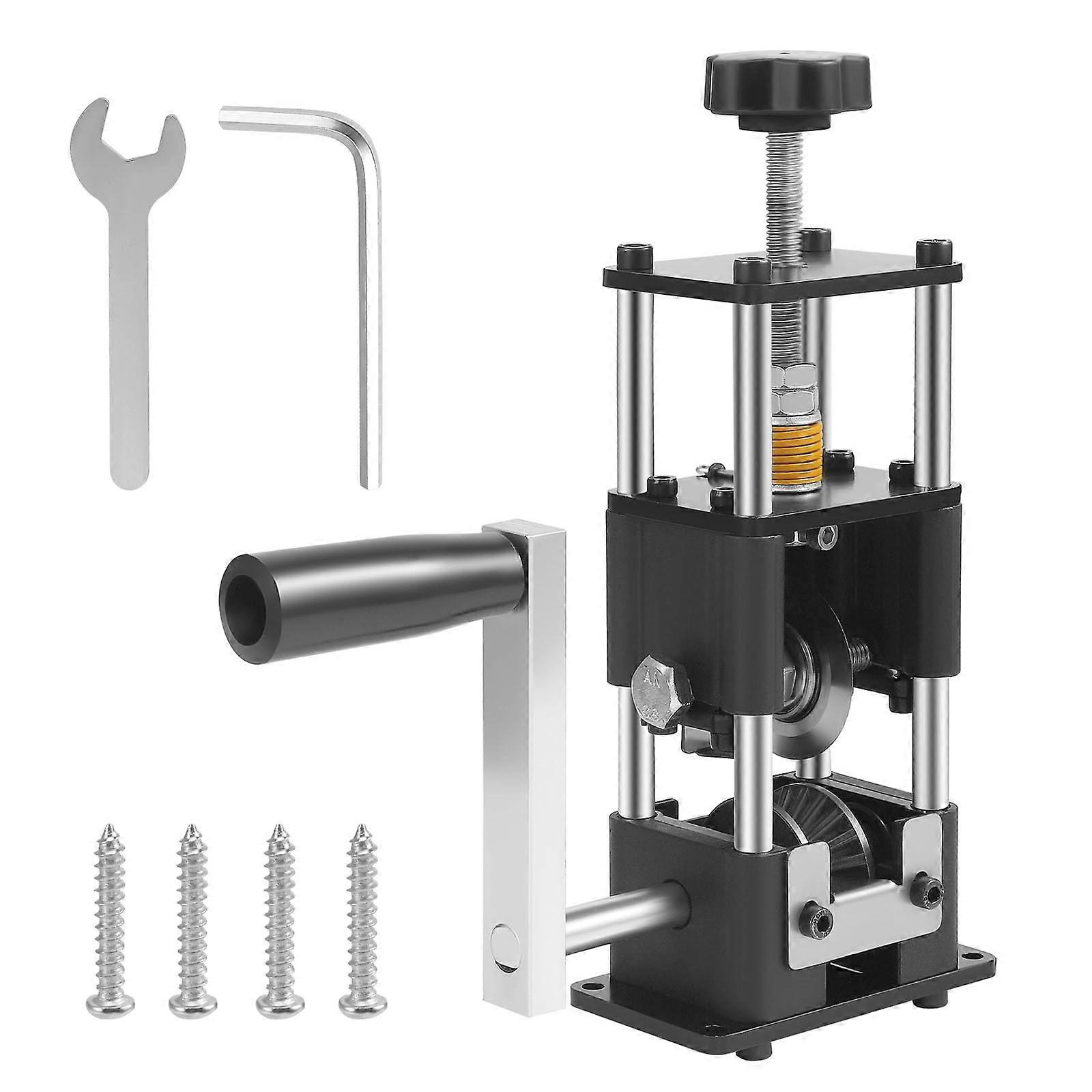 Electric Cable Peeler for 125 mm Cable, Manual Cable Stripper for Recycling Cable Drops, Wire Stripper, Stripping Tool for Hand Crank or Drill