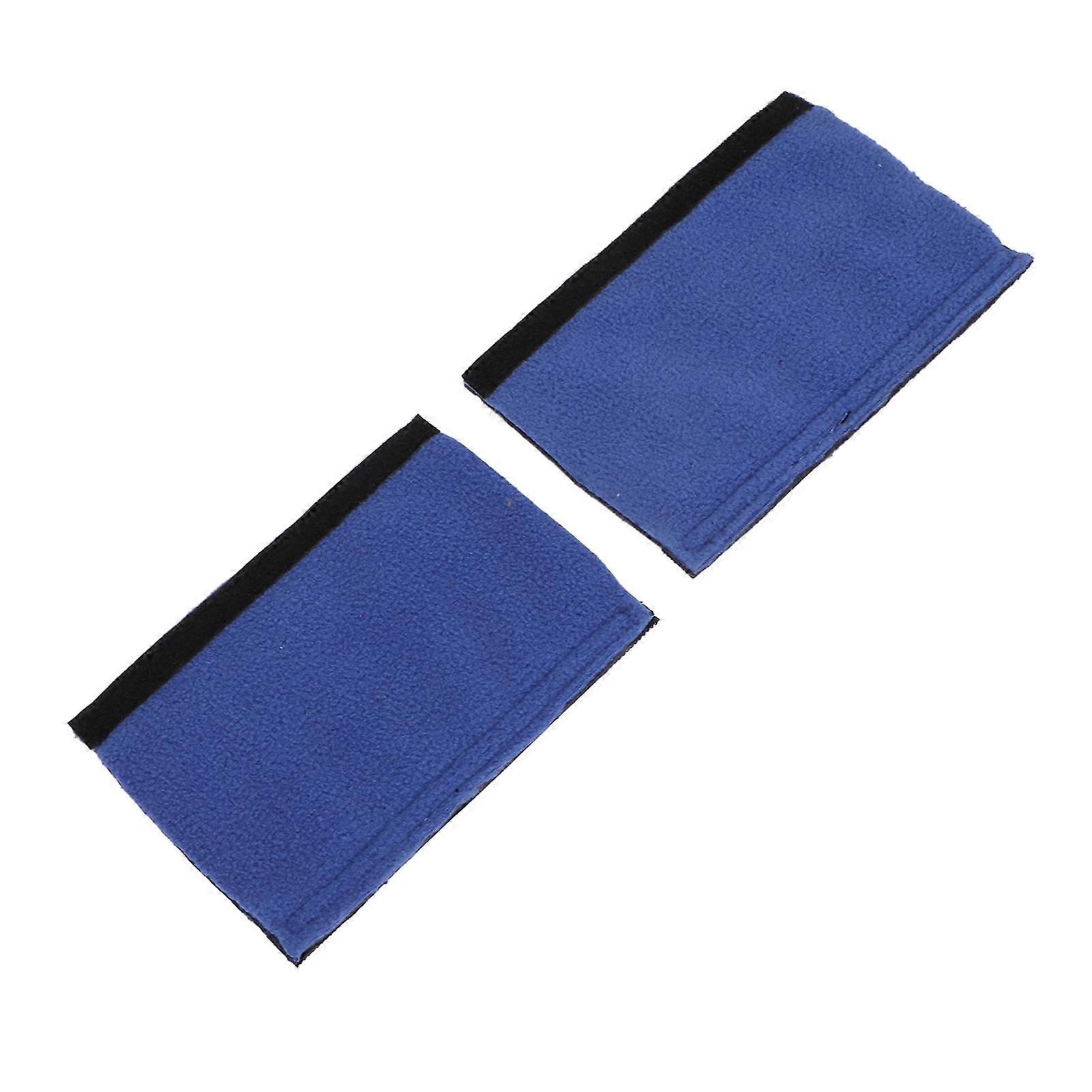 2pcs Breathing Machine Headgear Strap Cover Reduce Pressure Soft Fabric Nasal Pillow Replacement Strap