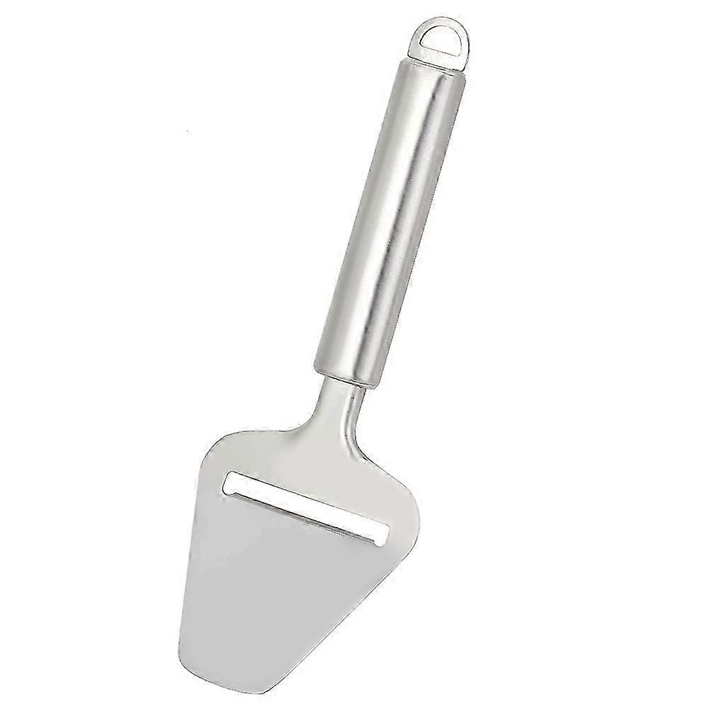 Long Handle Stainless Steel Cheese and Ham Slicing Tool, Silver